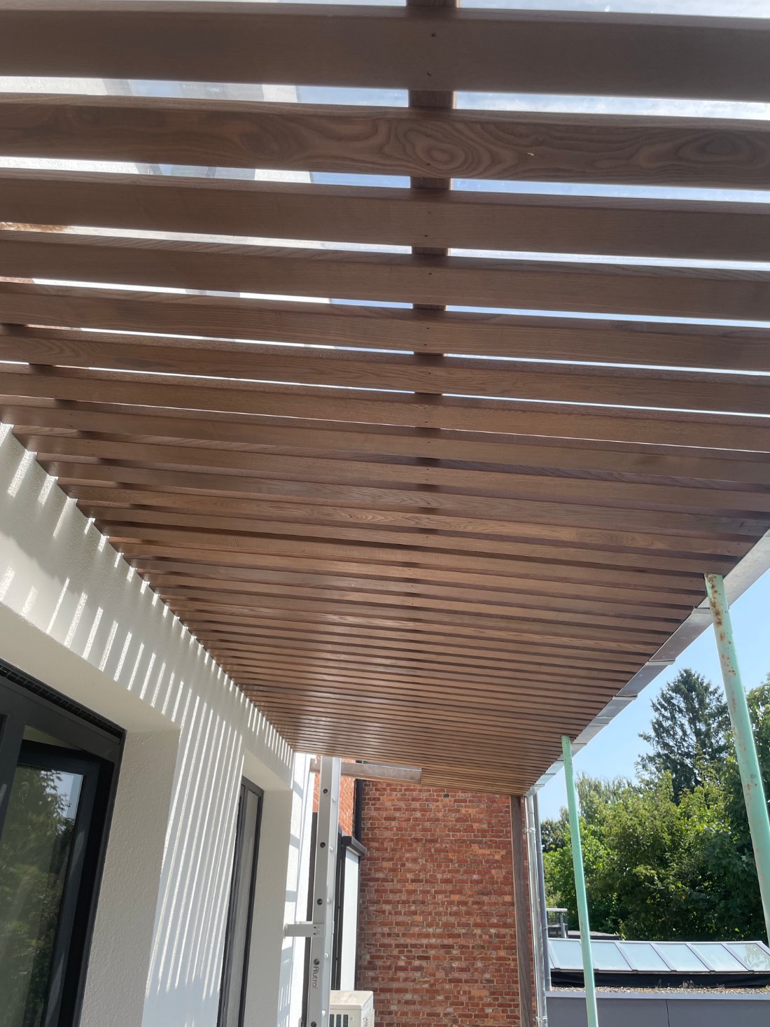 Terrasoverkapping in hout